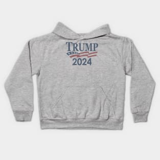 Vintage Trump 2024 Kids Hoodie